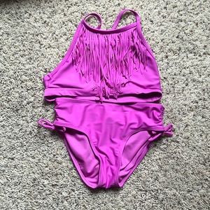 Justice Swimsuit. Girls size 10 top and bottoms